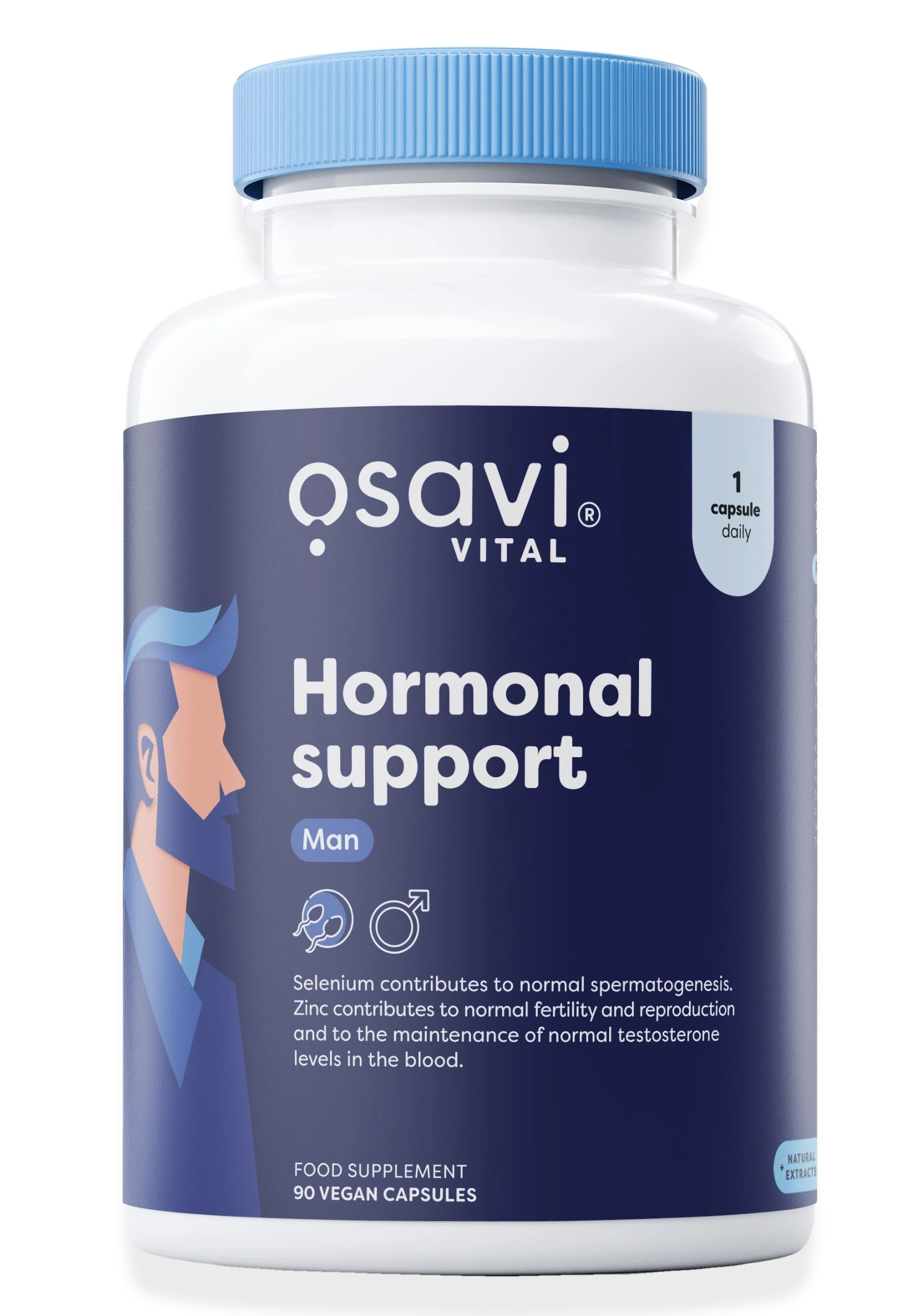 Hormonal Support Man - 90 vegan caps