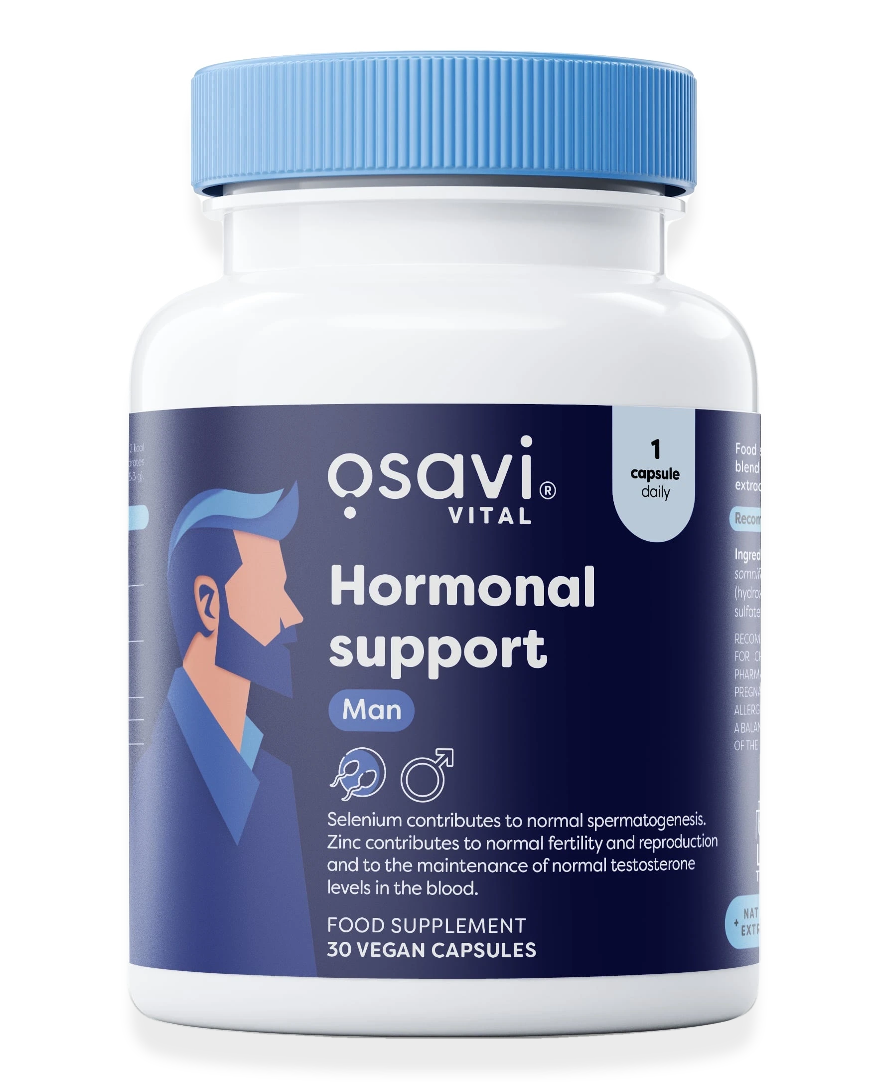 Hormonal Support Man - 30 vegan caps