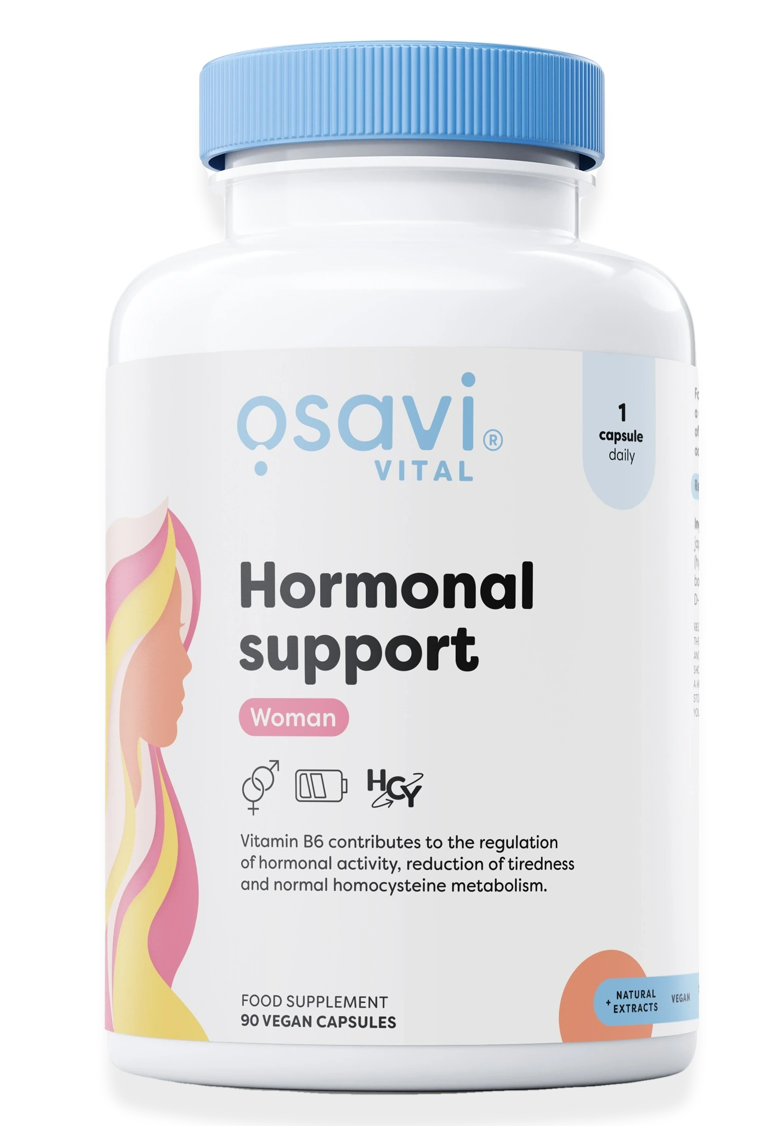 Hormonal Support Woman - 90 vegan caps