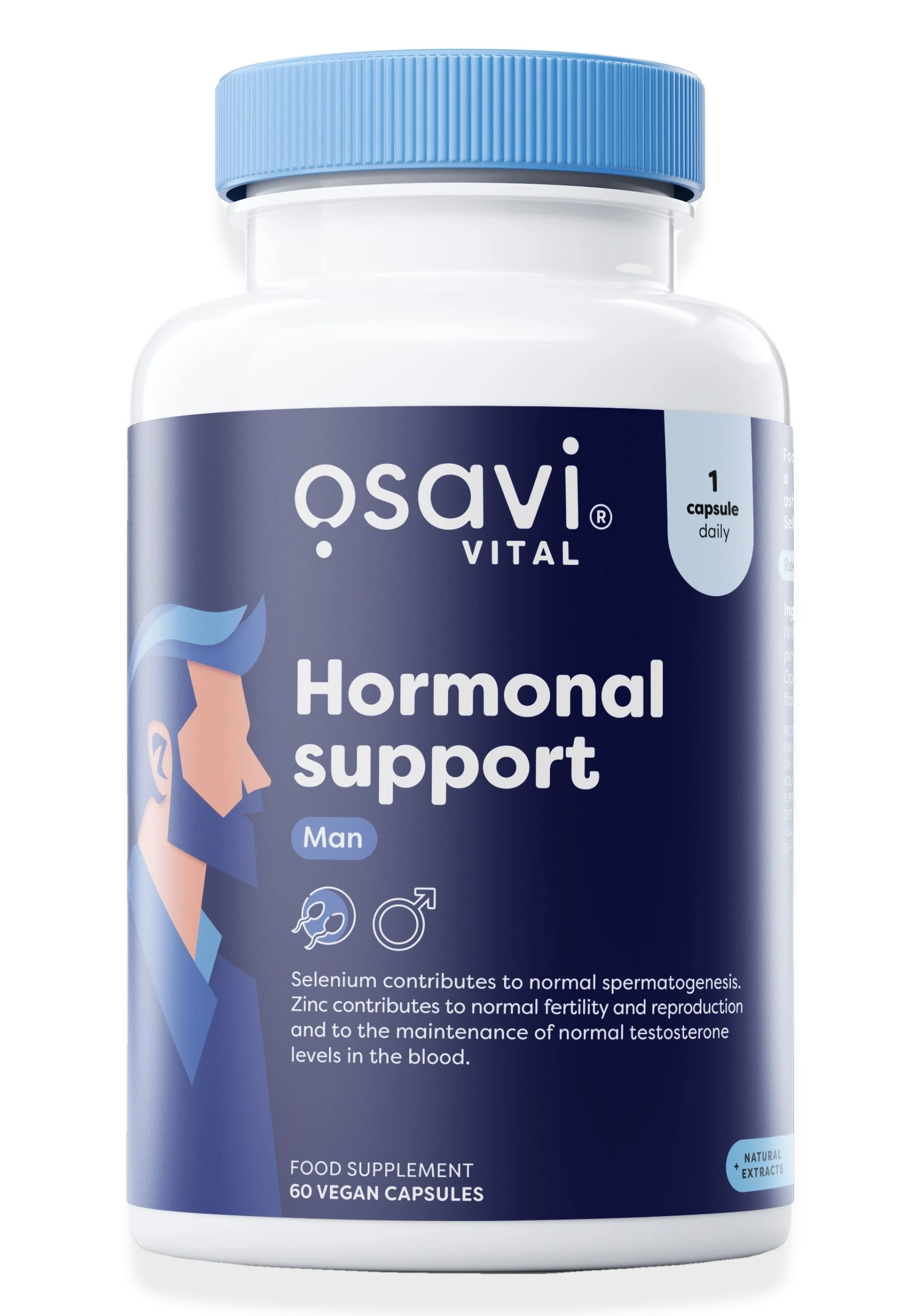 Hormonal Support Man - 60 vegan caps