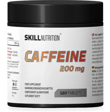 Caffeine, 200mg - 120 tablets