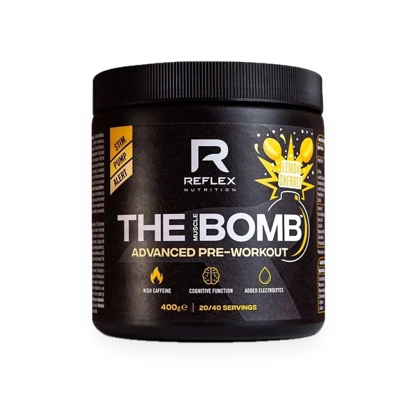 The Muscle Bomb, Lemon Sherbet - 400 grams