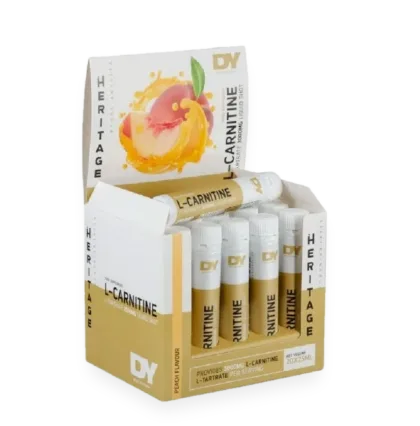 L-Carnitine Liquid Shot, Peach - 20 x 25ml.