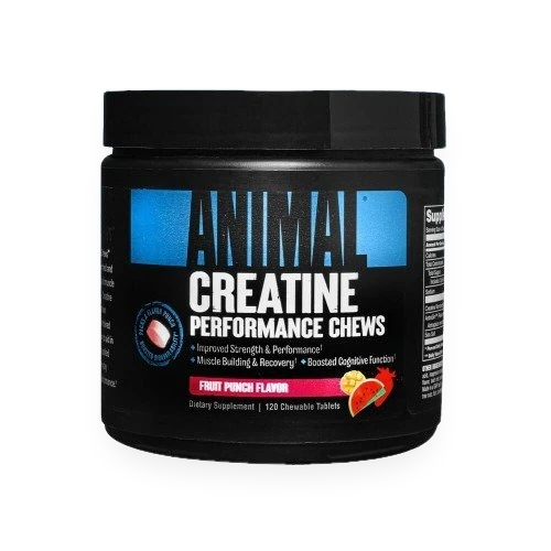 Animal Creatine Chews, Fruit Punch - 120 chewable tablets