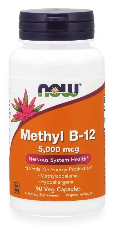 Methyl B-12, 5000mcg - 90 vcaps