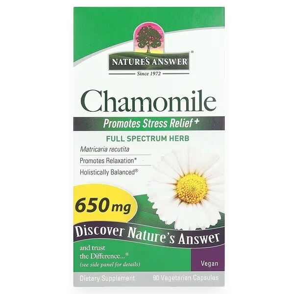 Chamomile, 650mg - 90 vcaps