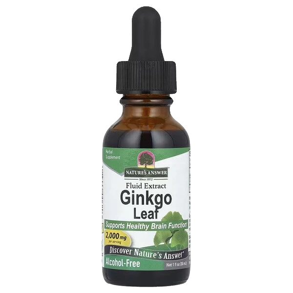 Ginkgo Leaf, 2000mg - 30 ml.