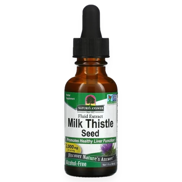 Milk Thistle Seed Extract, 2000mg - 30 ml.
