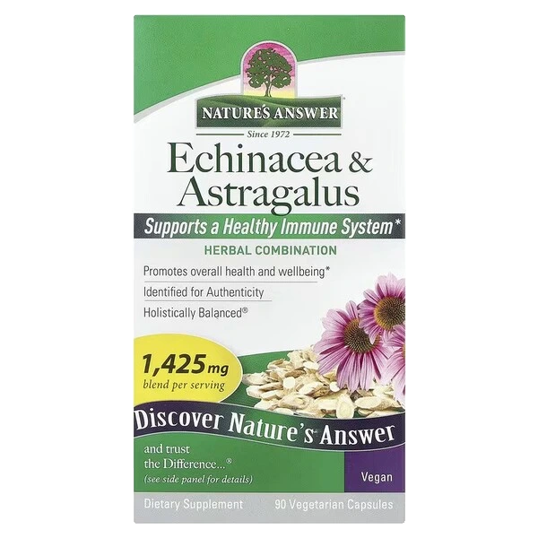 Echinacea & Astragalus, 1425mg - 90 vcaps