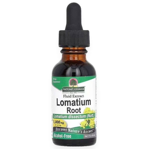 Lomatium Root, 1000mg - 30 ml.