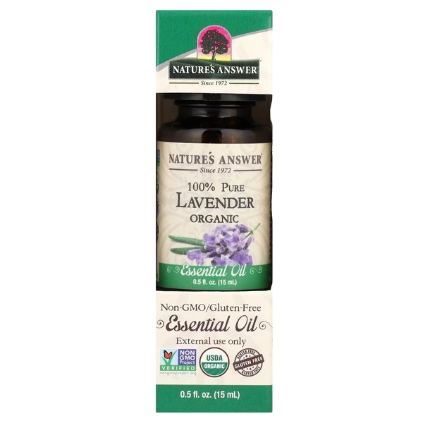 100% Pure Lavender Essential Oil - 15 ml.