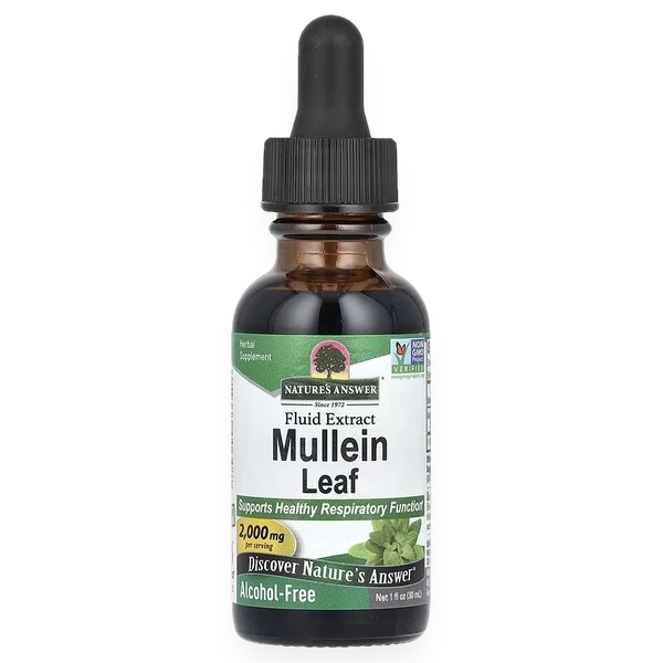 Mullein Leaf, 2000mg - 30 ml.