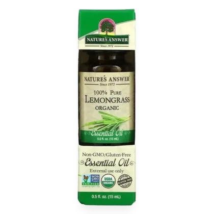 100% Pure Lemongrass Essential Oil - 15 ml.
