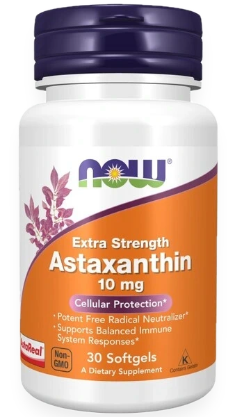 Astaxanthin Extra Strength, 10mg - 30 softgels