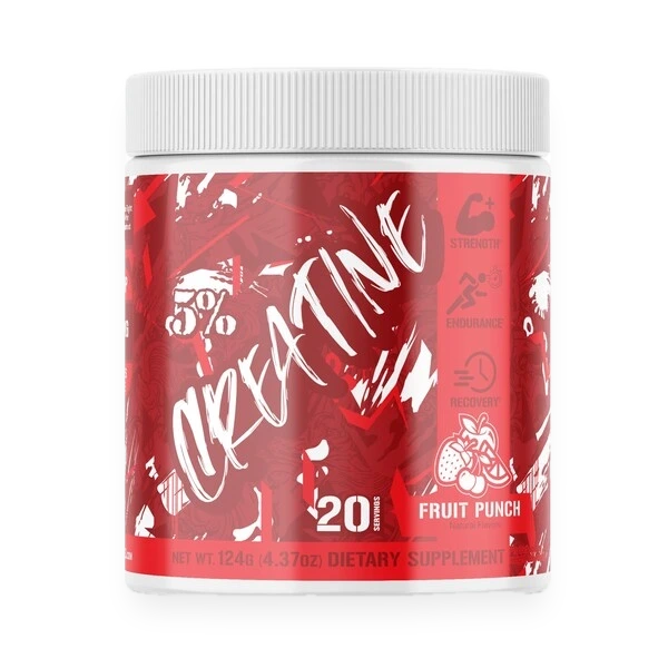 Creatine - Code Red, Fruit Punch - 124 grams