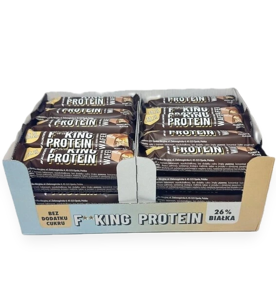 Fitking Protein Wafer, Peanut Butter - 40 x 39g