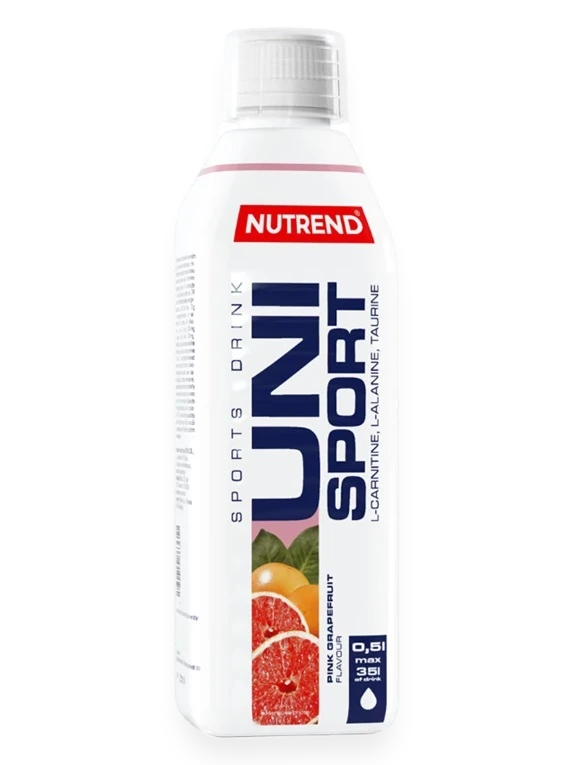 Unisport, Pink Grapefruit - 500 ml.