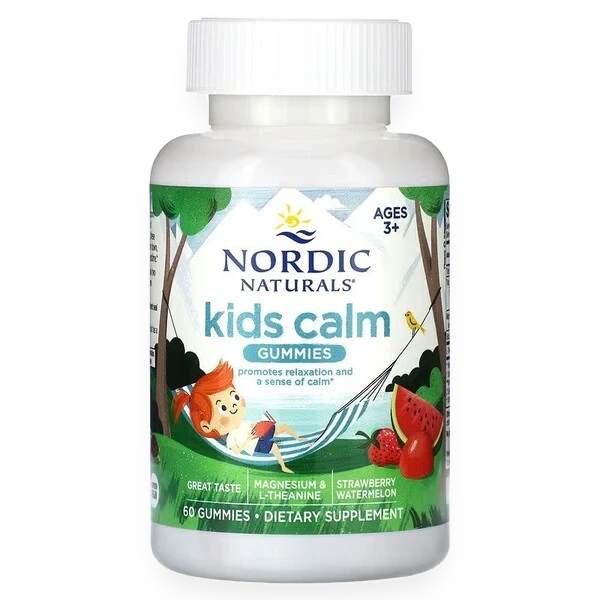 Kids Calm Gummies, Strawberry Watermelon - 60 gummies