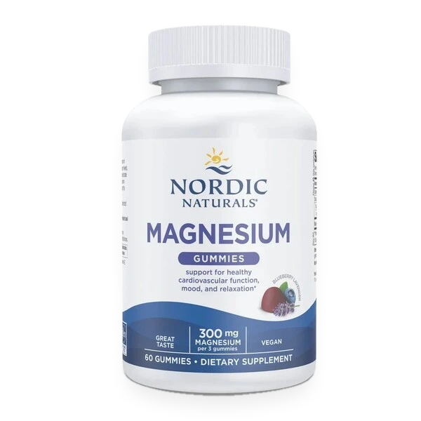 Magnesium Gummies, Blueberry Lavender - 60 gummies