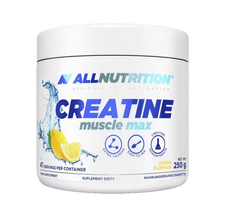 Creatine Muscle Max, Lemon - 250 grams