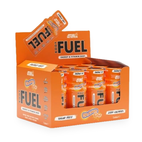 Bodyfuel Energy Shots, Orange - 12 x 60 ml.