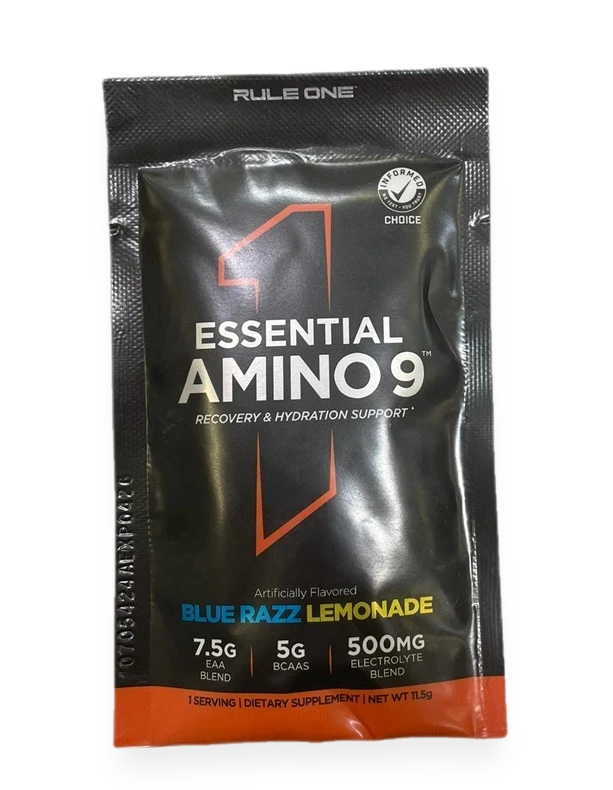 Essential Amino 9, Blue Razz Lemonade - 11.5 grams (1 serving)