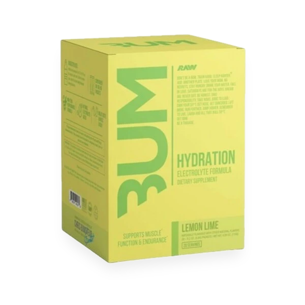 Bum Hydration, Lemon Lime - 20 x 5.8g