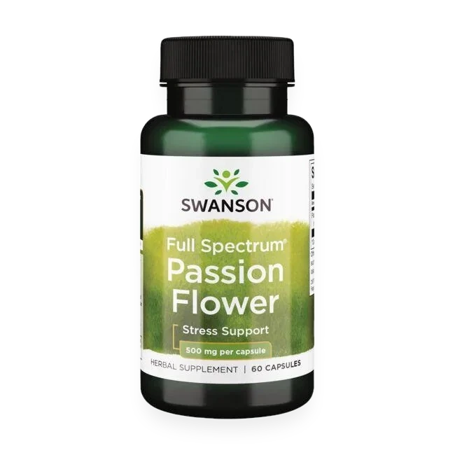 Full Spectrum Passion Flower, 500mg - 60 caps