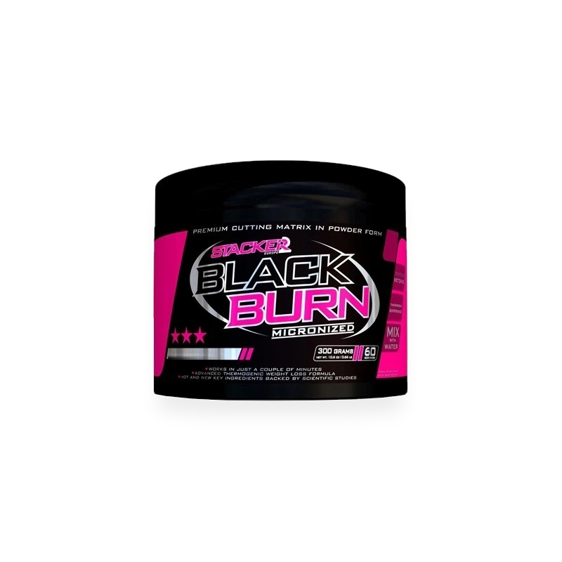 Black Burn Micronized, Lemon - 300 grams
