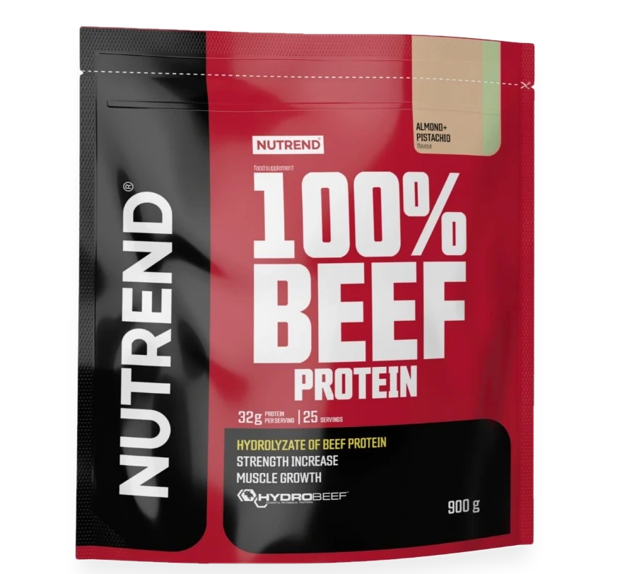 100% Beef Protein, Almond Pistachio - 900 grams