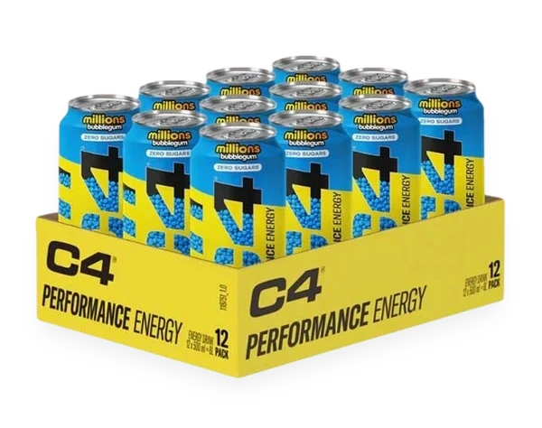 C4 Performance Energy, Millions Bubblegum - 12 x 500 ml.
