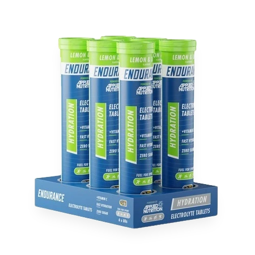 Endurance Hydration Electrolyte Effervescent Tablets, Lemon & Lime - 6 x 20 tabs