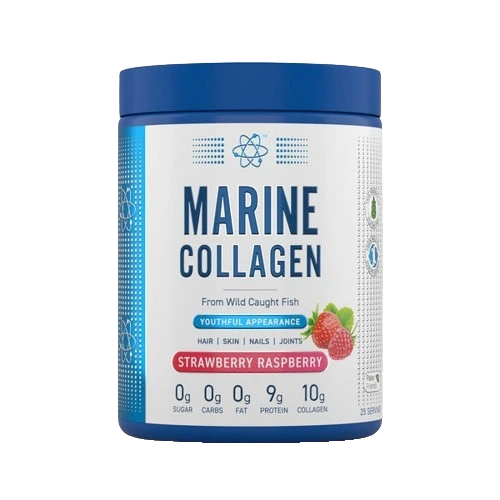 Marine Collagen, Strawberry Raspberry - 300 grams