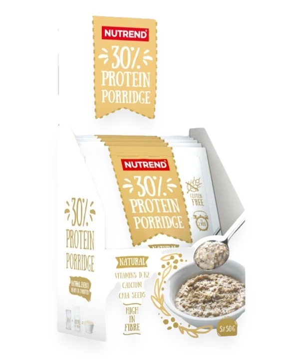 30% Protein Porridge, Natural - 5 x 50g