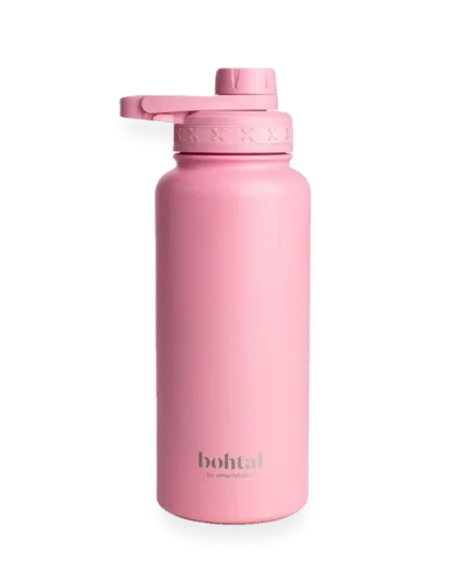 Bohtal Insulated Sports Bottle, Pink - 960 ml.