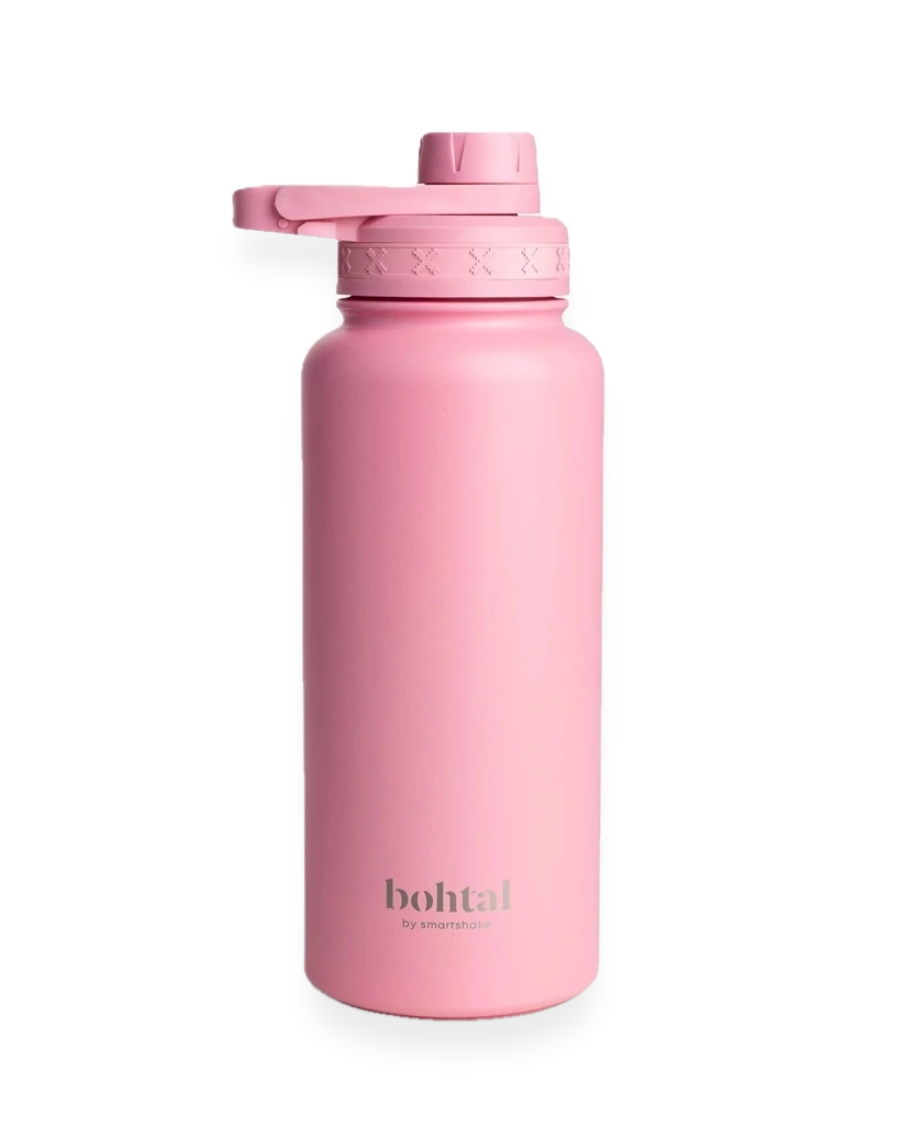 Bohtal Insulated Sports Bottle, Pink - 960 ml.