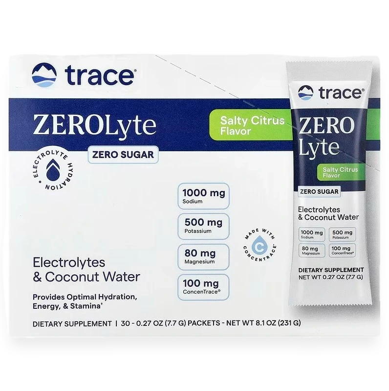 ZEROLyte, Salty Citrus - 30 packets