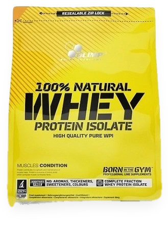 100% Natural Whey Protein Isolate, Natural - 600 grams