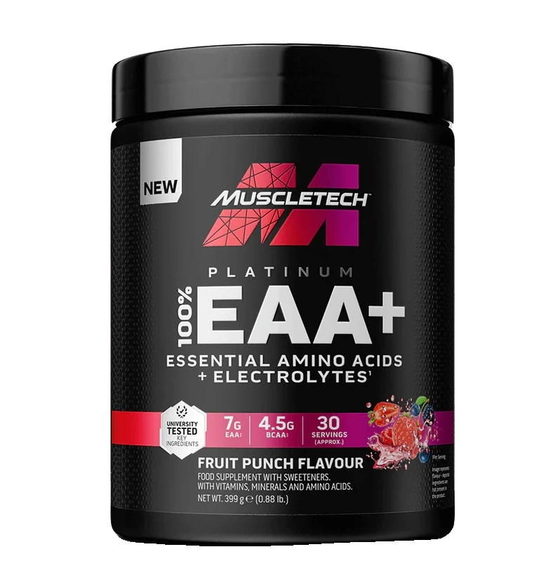 Platinum 100% EAA+, Fruit Punch - 399 grams