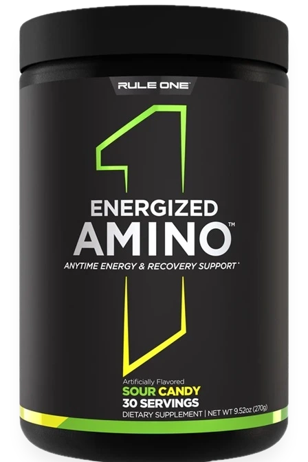 Energized Amino, Sour Candy - 270 grams