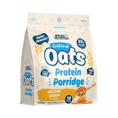 Critical Oats Protein Porridge, Golden Syrup - 600 grams