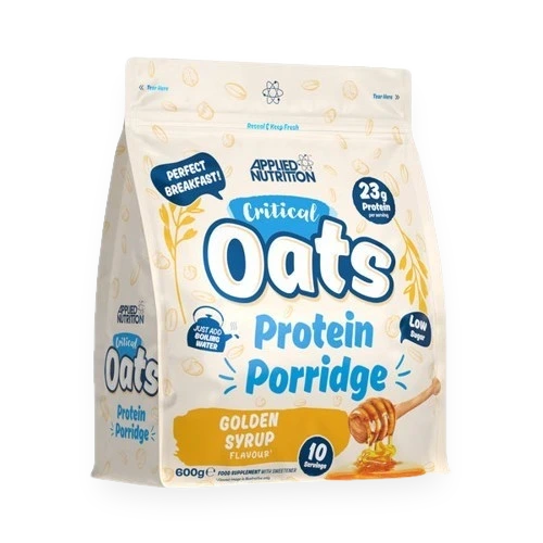 Critical Oats Protein Porridge, Golden Syrup - 600 grams