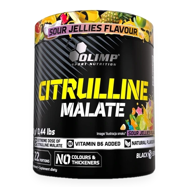 Citrulline Malate, Sour Jellies - 200 grams