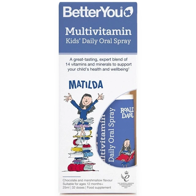 Multivitamin Kids' Daily Oral Spray, Chocolate and Marshmallow - 25 ml.