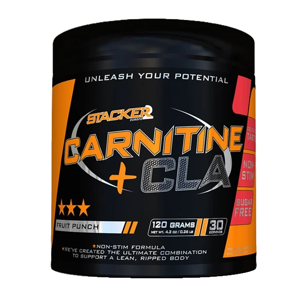 Carnitine + CLA, Fruit Punch - 120 grams