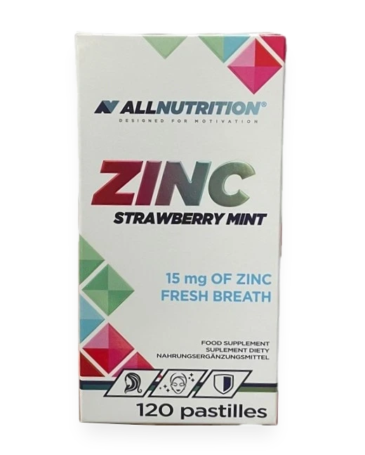 Zinc, 15mg (Strawberry Mint) - 120 pastilles