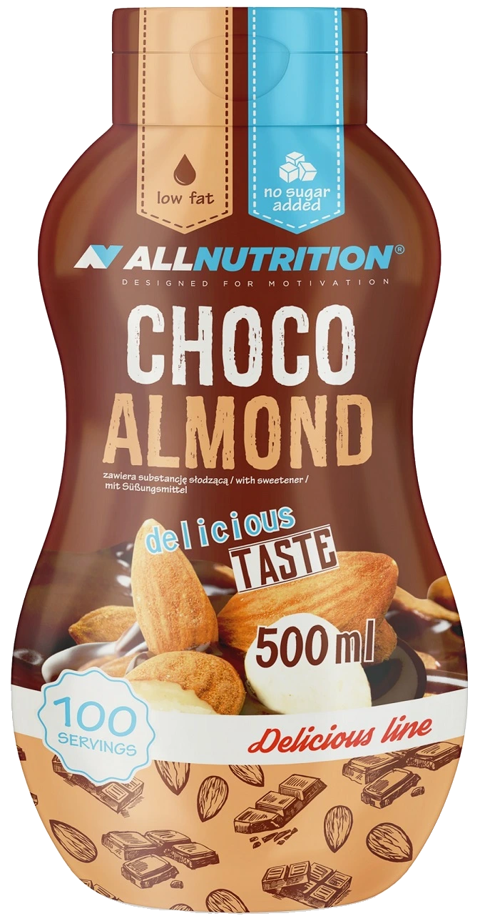 Sweet Sauce, Choco Almond - 500 ml.