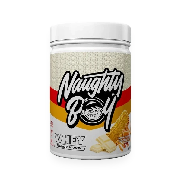 Advanced Whey, White Chocolate Caramel Biscuit - 900 grams