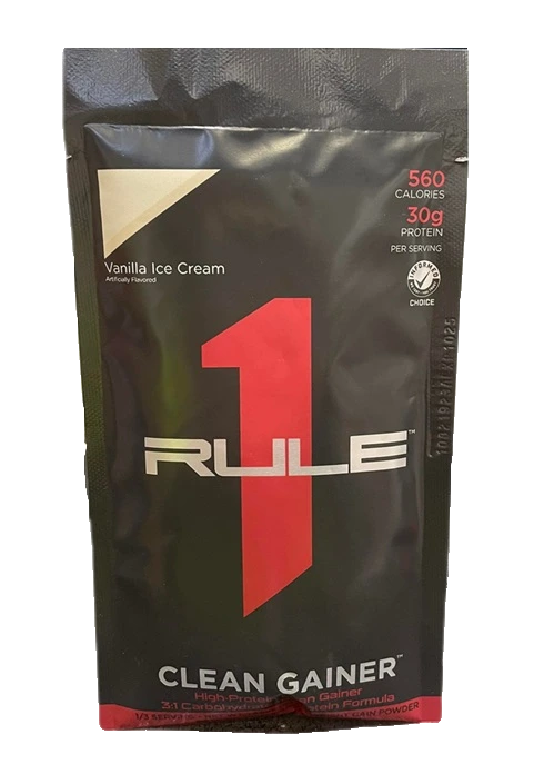 R1 Clean Gainer, Chocolate Fudge - 50 grams (1 serving)