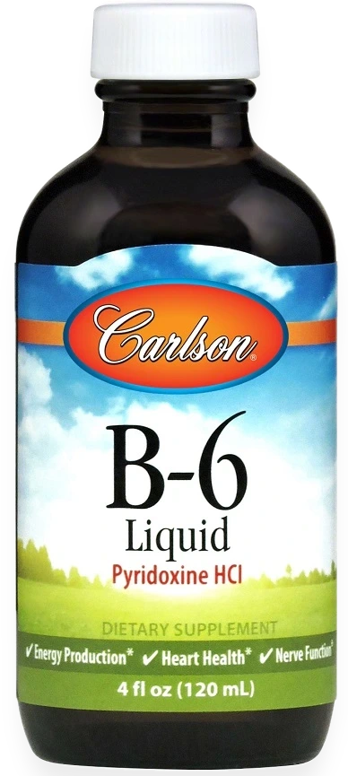 Vitamin B-6 - Pyridoxine HCl - 120 ml.